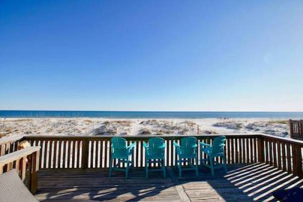 gulf shores beachfront vacation home